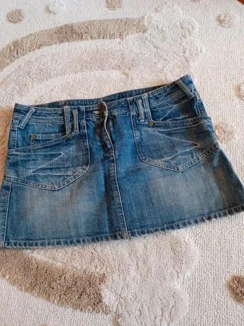Mini jupe en jean Kiabi Rock 42