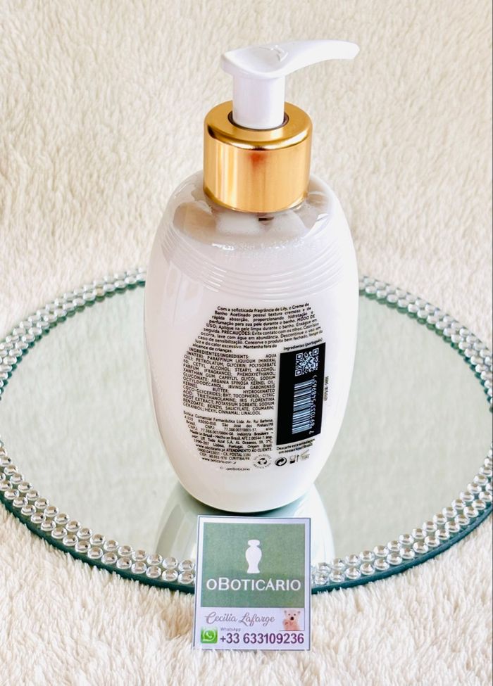 Kit Lily N°4 eau de parfum + Crème bain, OBoticário féminin - photo numéro 6