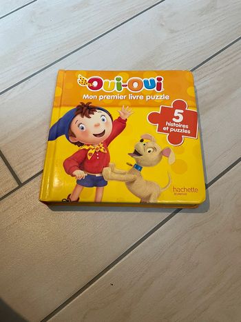 Livre puzzle oui oui