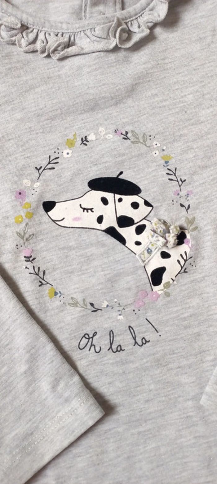 T-shirt Sergent Major, taille 3 ans, en très bon état. - photo numéro 2