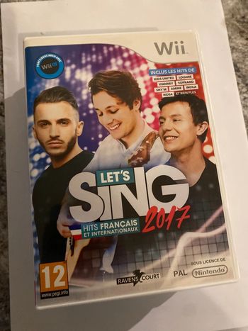 let’s sing 2017 wii