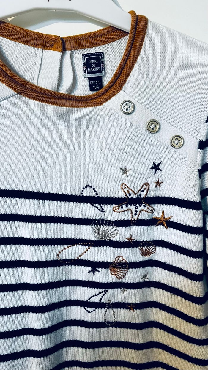 Robe pull Terre de marins portée 1 fois - photo numéro 2