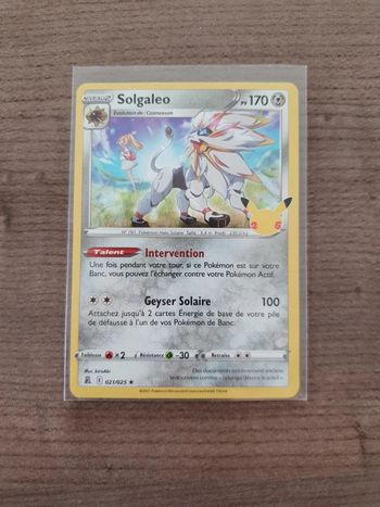 Carte Pokémon Solgaleo 021/025