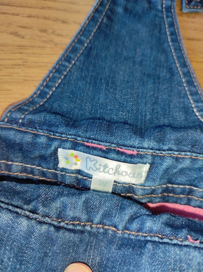 Robe Salopette en jean - photo numéro 3