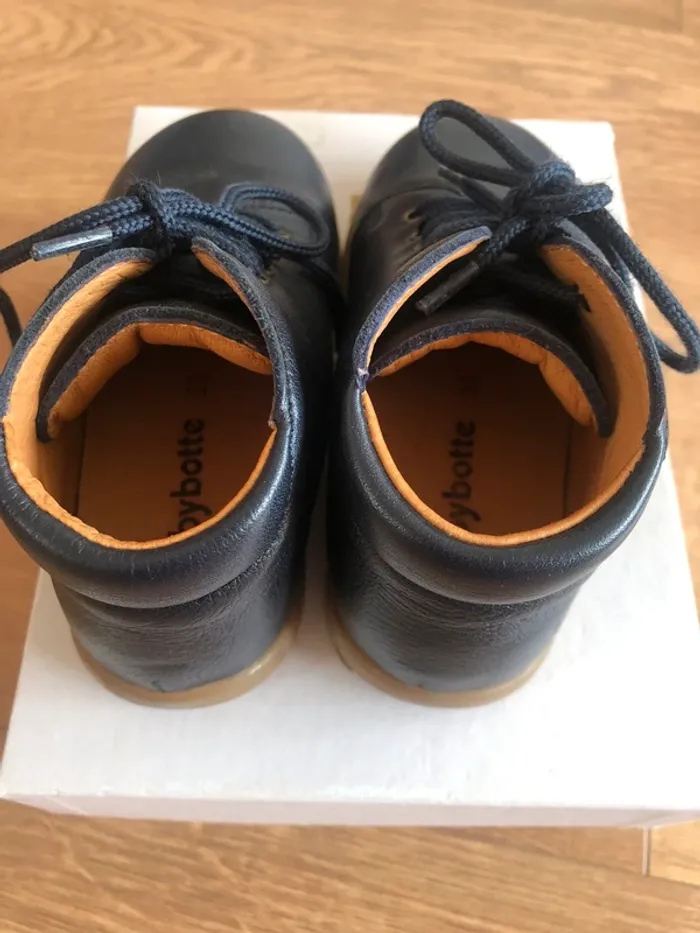 Chaussures bébé Babybotte bleu marine 23 - photo numéro 7