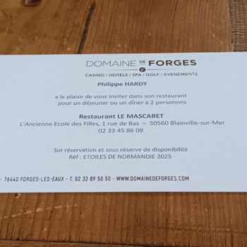 Vend 2 repas au restaurant