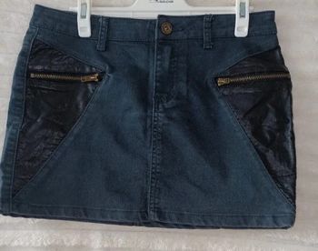 Jupe en jean noir