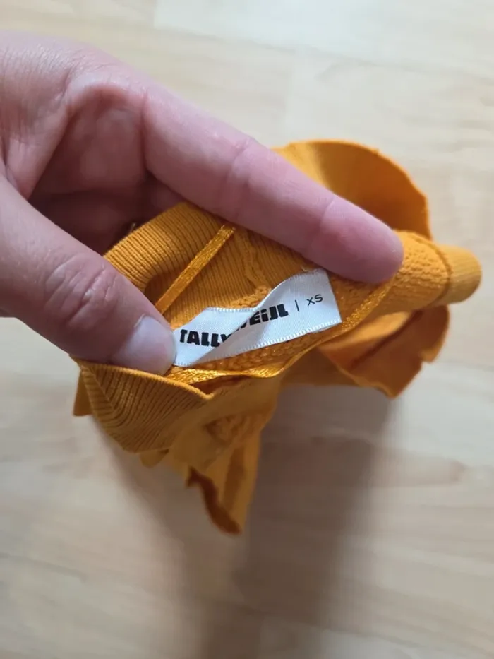 Croc top taille XS tally weijl - photo numéro 3