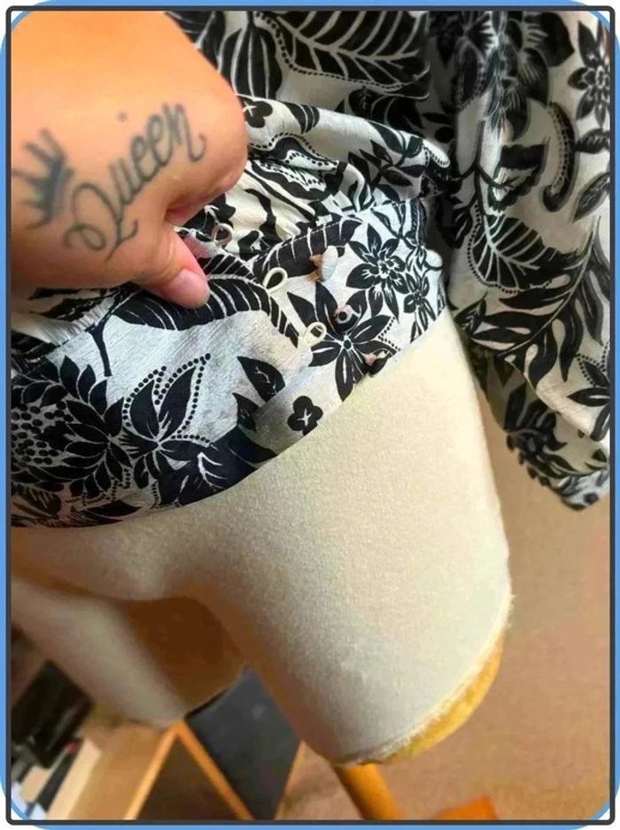 Tres  jolie cache coeur taille  40 - photo numéro 5