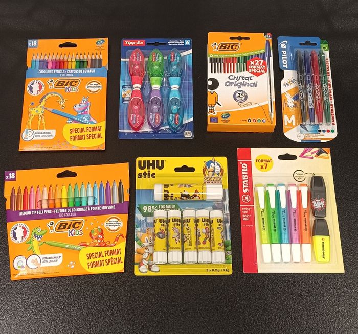 Lot fournitures scolaires Neufs👌 ENVOI RAPIDE