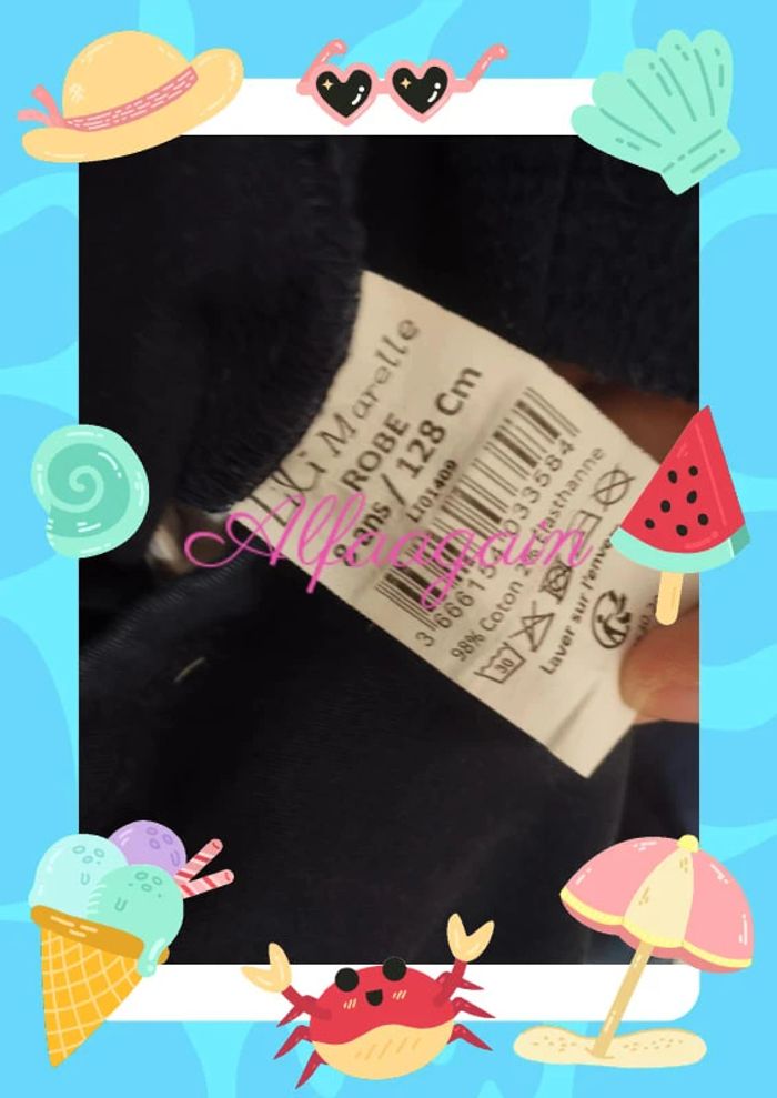 Robe salopette Lili marelle 8ans - photo numéro 11