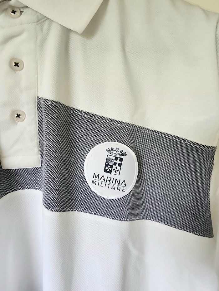 Polo homme taille 3XL. Marina Militare. TBE - photo numéro 3