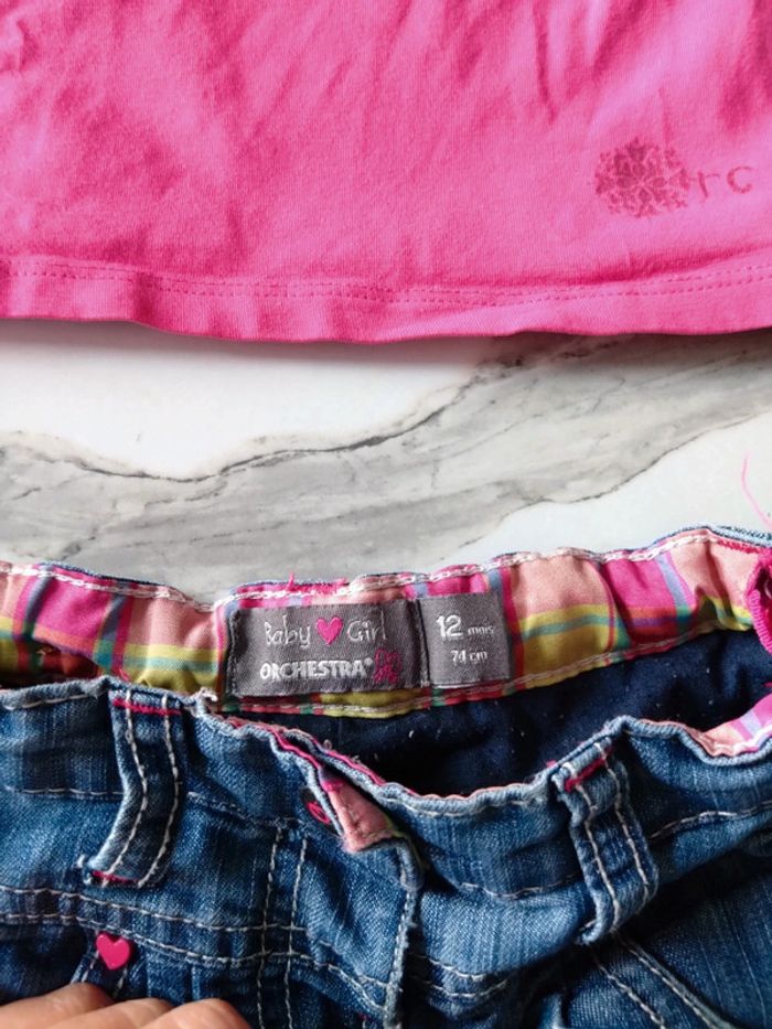 Lot de vêtements bébé fille 12 mois - photo numéro 3