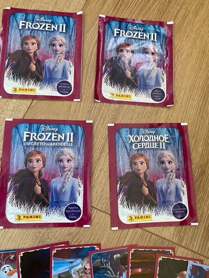 Lot de cartes panini Disney reine des neiges - photo numéro 3