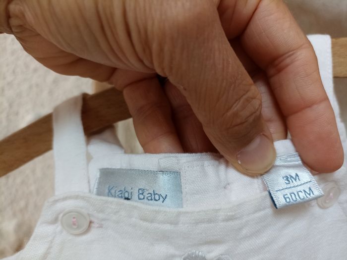 Combinaison rose pâle Kiabi Baby 3 mois - photo numéro 7