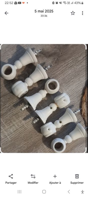 Support mur et plafond rideaux 