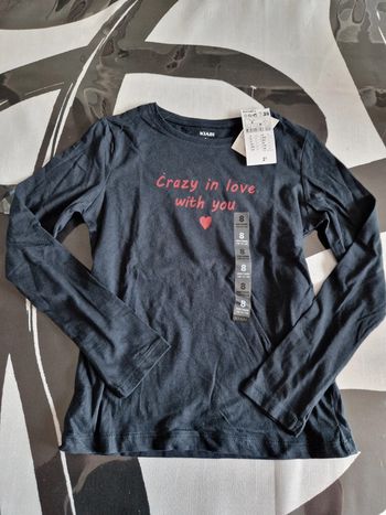 Tee shirt bleu 8 ans kiabi