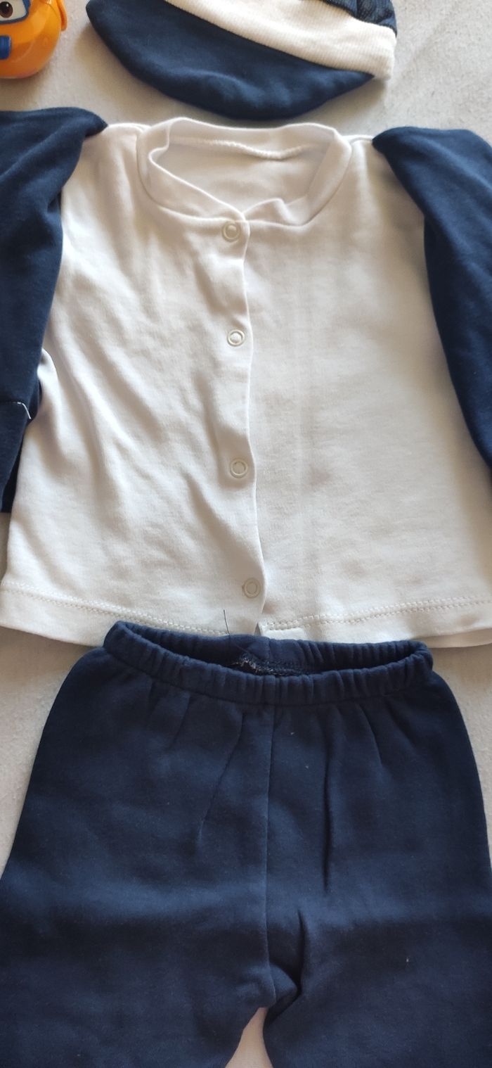Ensemble bébé garçon 3 mois , 3 pièces - photo numéro 5