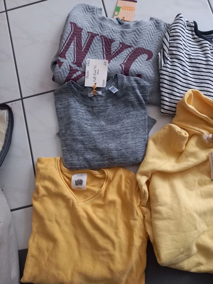 Lot 2 pièces 10 ans pull sweat zara okaidi orchestra - photo numéro 4