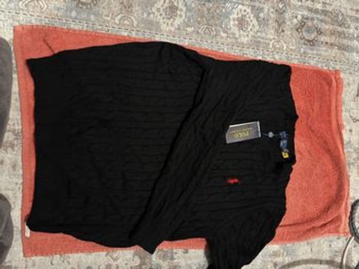 Pull Ralph Lauren noir taille s - photo numéro 3