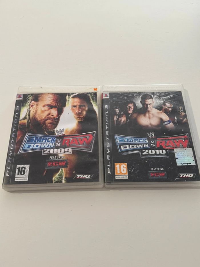 Lot WWE 2009 / 2010 / 2011 / 2K16 - BE - PS3 - photo numéro 2