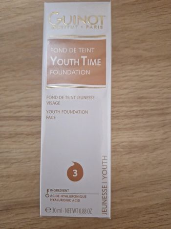 Fond de teint youth time fondation