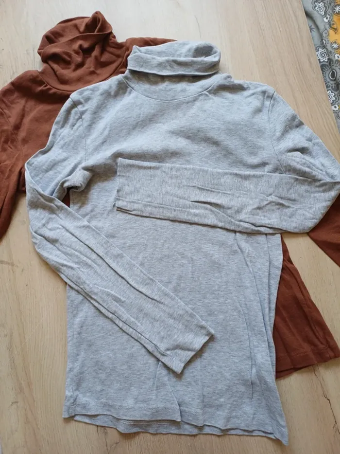 T-shirt col roulé gémo - photo numéro 3