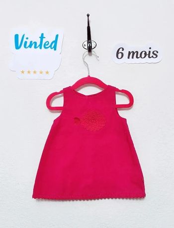 Robe Obaïbi bébé fille taille 6 mois