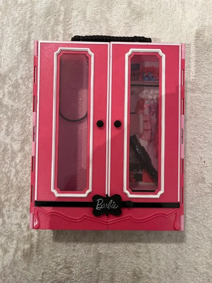 Joué fille et garçons dressing barbie rose