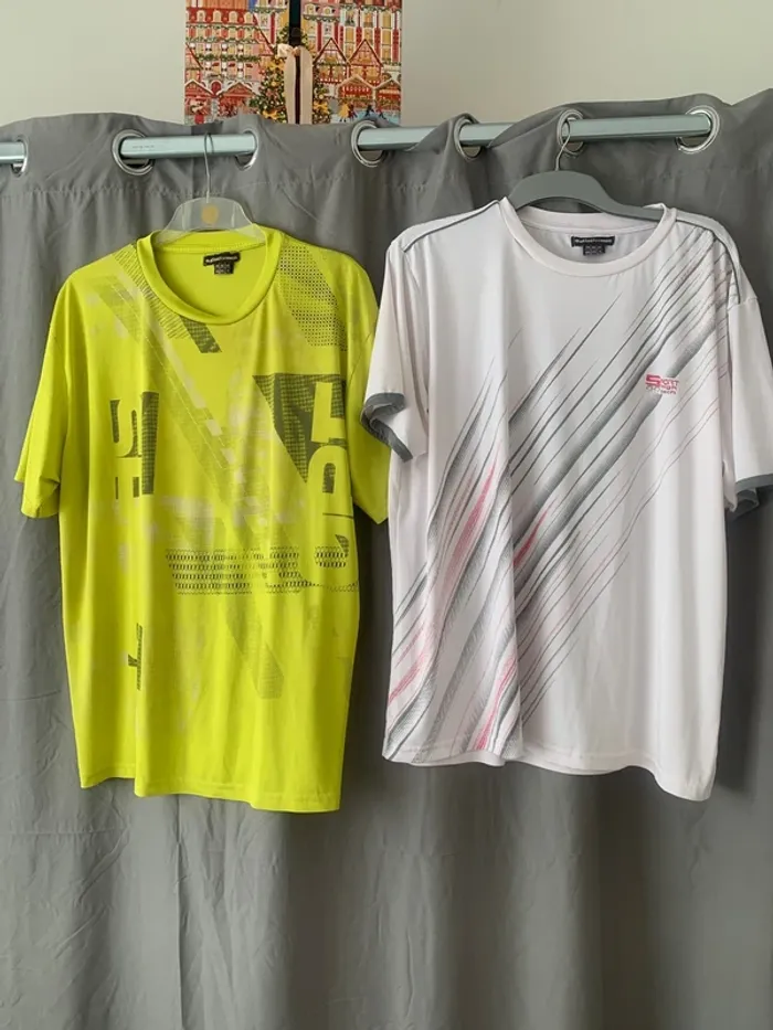 lot de deux t shirts homme - photo numéro 2