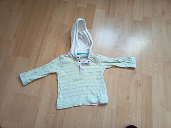 Sweat à capuche 12 mois