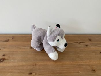 Peluche husky Keel Toys - Article Neuf