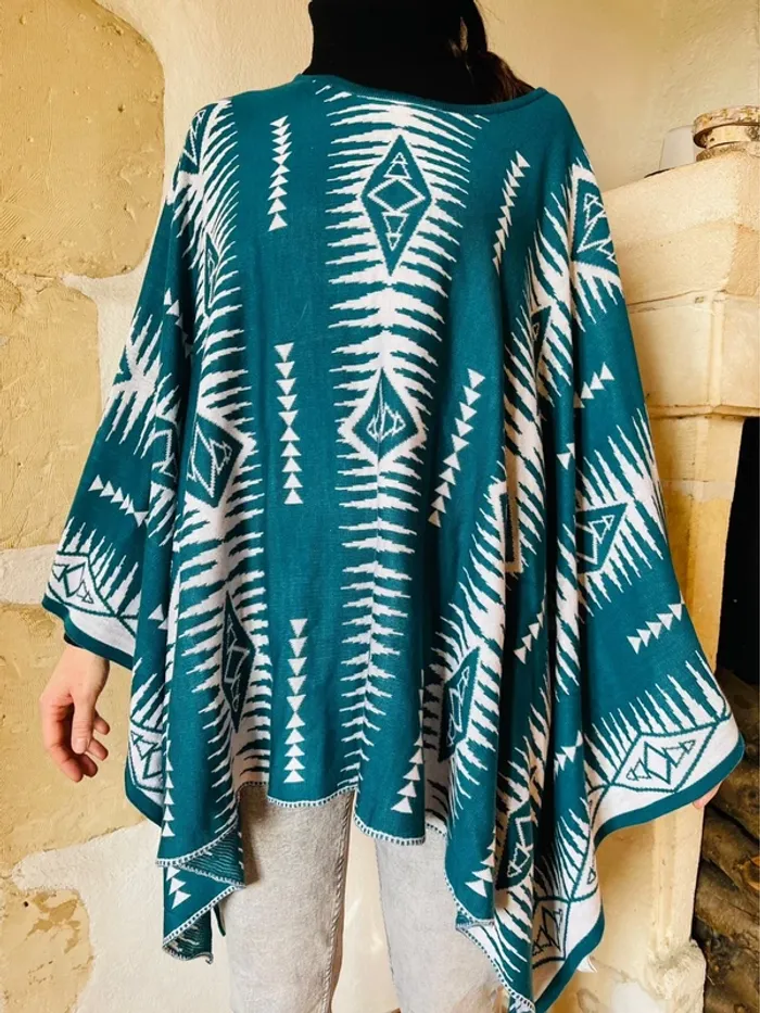 Poncho cape Coline