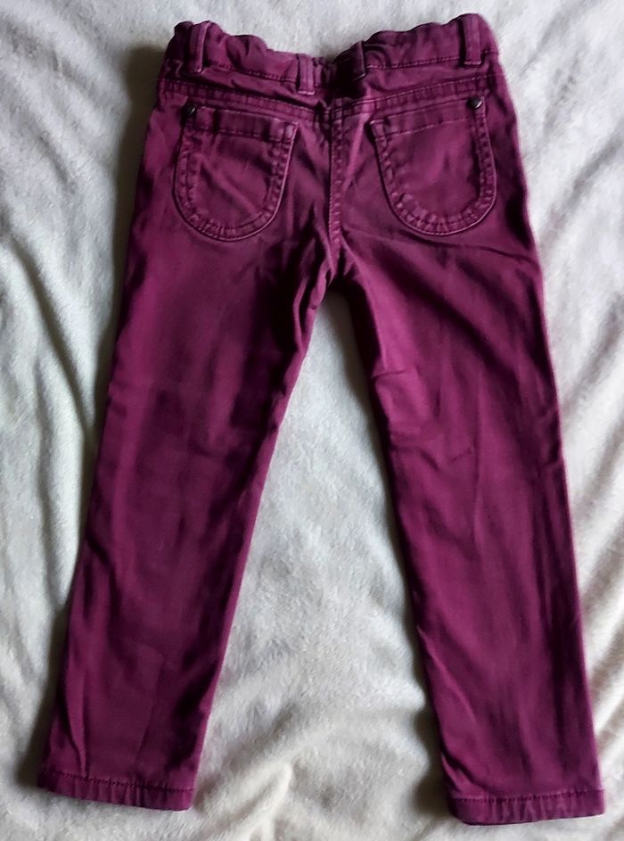 Pantalon framboise "Sergent Major" taille 3 ans