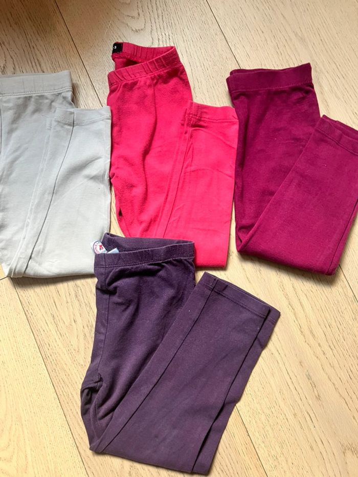 Lot de 4 leggings longs 3 ans