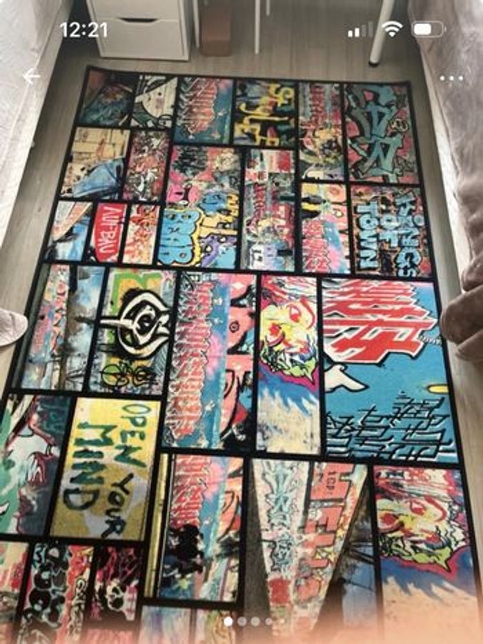 Tapis Street Art / Graffiti 200 x 300 cm - photo numéro 3