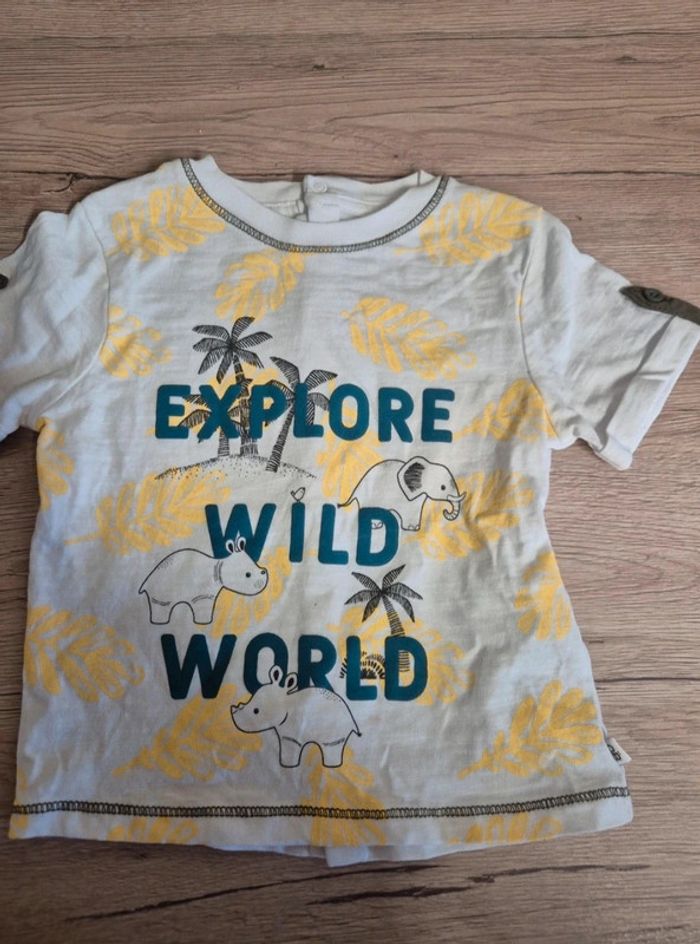 T-shirt taille 6 mois Obaibi - photo numéro 3