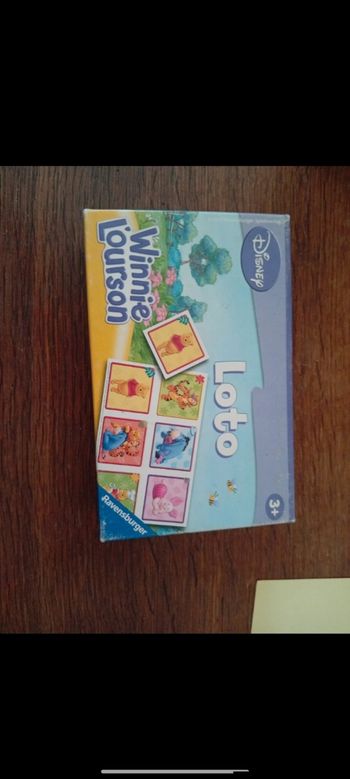 Jeu de loto Winnie l ourson