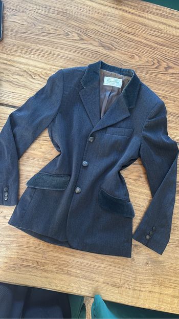 Veste blazer Vintage en laine Cyrillus Paris - Made in France