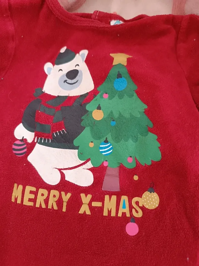 Pyjama noël taille 12 mois - photo numéro 2