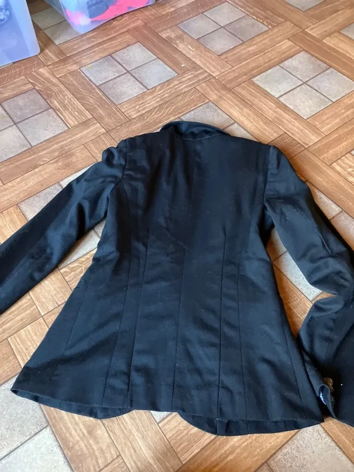 Blazer noir ceintré @ - photo numéro 6