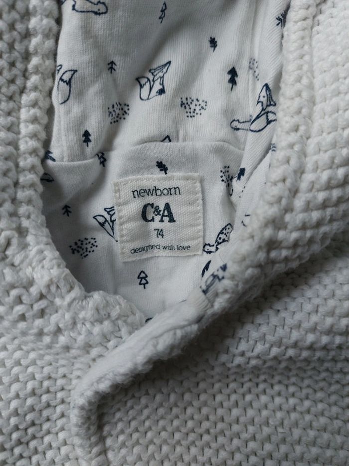 Gilet C&A taille 12 mois - photo numéro 3