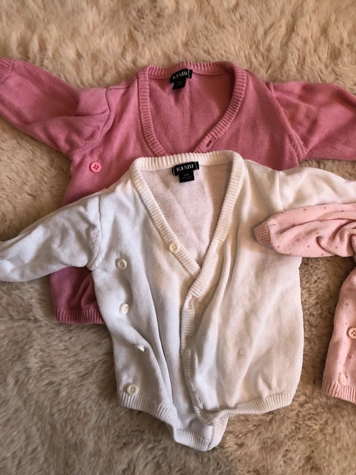 Gilet fille naissance - photo numéro 2