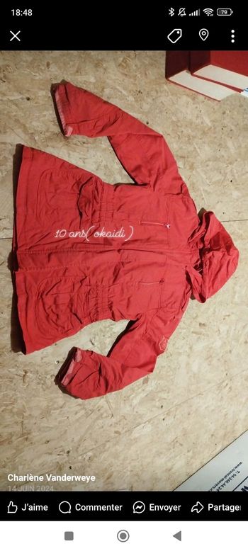 Veste fille 10 ans