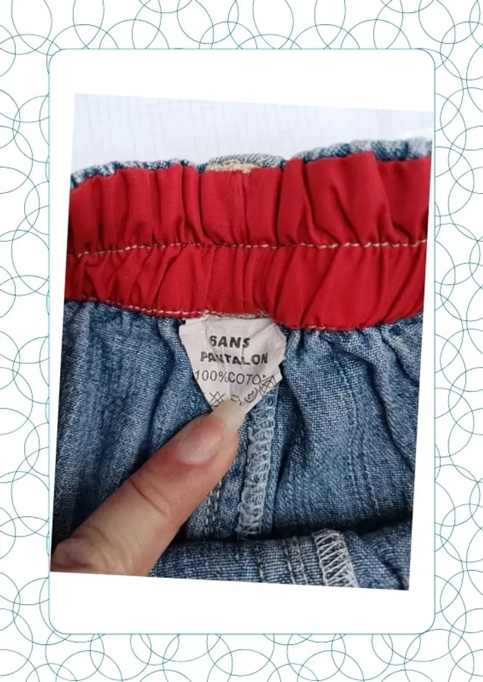 Short en jean 6 ans - photo numéro 2