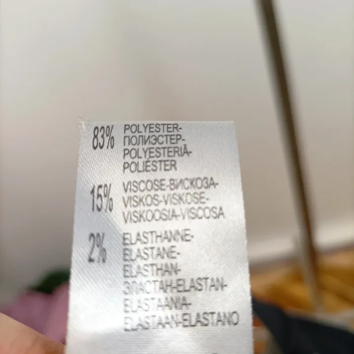 Pantalon slim à carreaux prince de galles gris taille 46 stretch élégant RR A1282 - photo numéro 8