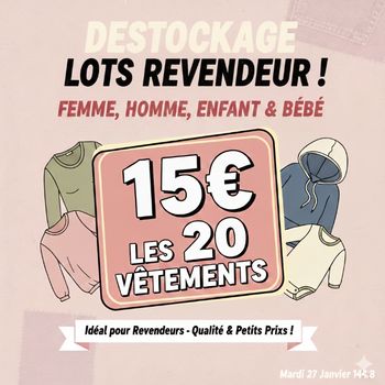 Lot de vêtements 