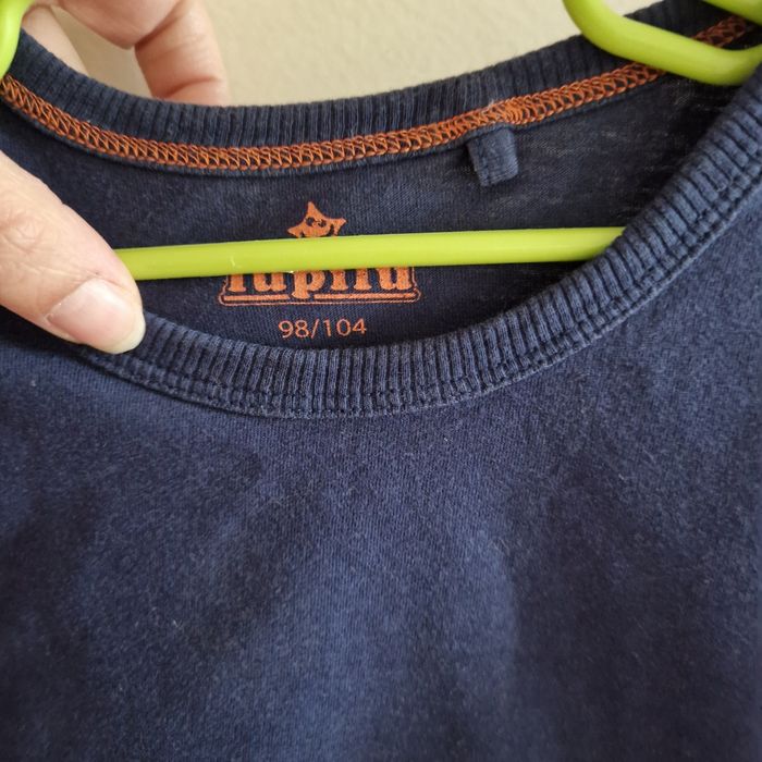 3/4 ans tee-shirt bleu marine - photo numéro 2