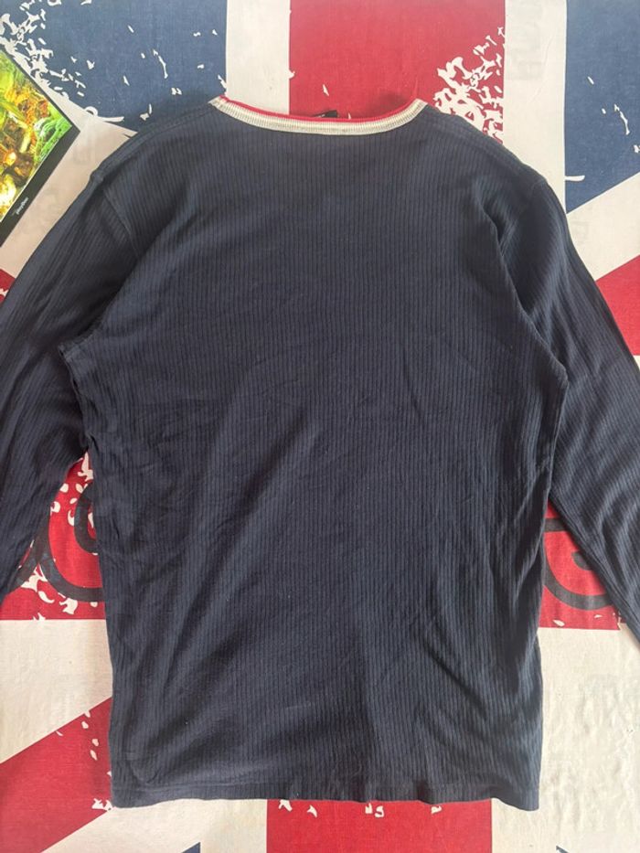 Sweat col V Polo Jeans Cc Ralph Lauren vintage made in nothern Mariana Islands taille Xl/Xxl - photo numéro 6