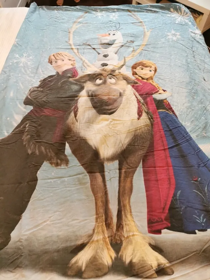 Parure de lit la reine des neiges - photo numéro 2